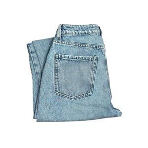 Garage Distressed Mom Jeans | Light Blue Denim | Size 7